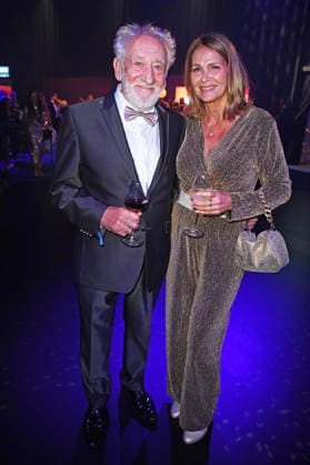 Dieter Hallervorden mit Ehefrau Christiane Hallervorden - *Aftershowparty* VERLEIHUNG GOLDENE HENNE 2026 in der Messe Leipzig am 04.09.2026