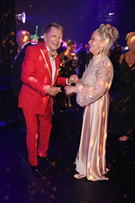 Hans-Jürgen Beyer mit Ehefrau Manuela Hebestreit - *Aftershowparty* VERLEIHUNG GOLDENE HENNE 2026 in der Messe Leipzig am 04.09.2026