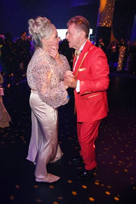 Hans-Jürgen Beyer mit Ehefrau Manuela Hebestreit - *Aftershowparty* VERLEIHUNG GOLDENE HENNE 2026 in der Messe Leipzig am 04.09.2026