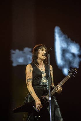 RIO DE JANEIRO, RJ - 04.09.2026: ROCK IN RIO 2026 - Hot Milk will perform on the Sunset stage on the first day of Rock in Rio 2026, this Friday, September 4th, which takes place at Cidade do Rock, in Barra, Rio de Janeiro, RJ. x3009664x  CristianexMota