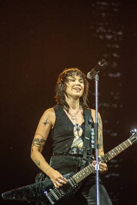 RIO DE JANEIRO, RJ - 04.09.2026: ROCK IN RIO 2026 - Hot Milk will perform on the Sunset stage on the first day of Rock in Rio 2026, this Friday, September 4th, which takes place at Cidade do Rock, in Barra, Rio de Janeiro, RJ. x3009670x  CristianexMota