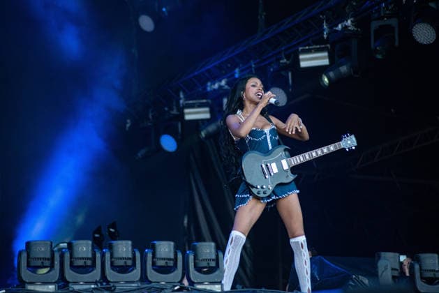 RIO DE JANEIRO, RJ - 04.09.2026: ROCK IN RIO 2026 - The band Nova Twins will open the main stage this Friday, September 4th, at Rock in Rio, in the City of Rock, Rio de Janeiro, RJ. x3009683x  CristianexMota