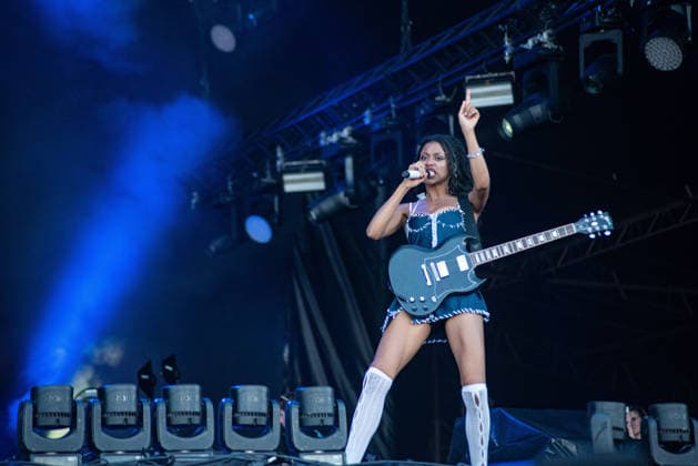 RIO DE JANEIRO, RJ - 04.09.2026: ROCK IN RIO 2026 - The band Nova Twins will open the main stage this Friday, September 4th, at Rock in Rio, in the City of Rock, Rio de Janeiro, RJ. x3009684x  CristianexMota