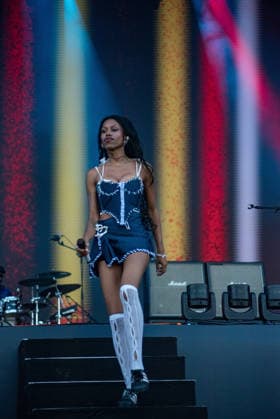 RIO DE JANEIRO, RJ - 04.09.2026: ROCK IN RIO 2026 - The band Nova Twins will open the main stage this Friday, September 4th, at Rock in Rio, in the City of Rock, Rio de Janeiro, RJ. x3009699x  CristianexMota