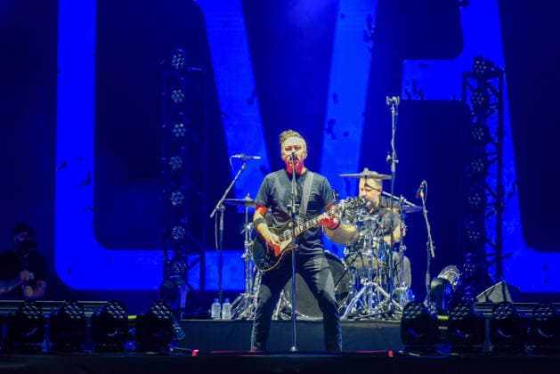 RIO DE JANEIRO, RJ - 04.09.2026: ROCK IN RIO 2026 - The rock band Rise Against performed on the main stage at Rock in Rio 2026. x3009729x  CarlosxSanttos