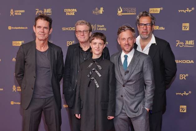 Goldene Henne 2026 Babylon Berlin, Tom Tykwer, Liv Lisa Fries, Volker Bruch Roter Teppich zur Goldene Henne 2026, Messe Leipzig, Leipzig Datum: 04.09.2026 Copyright: xEventpress Kratschx