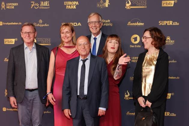 Goldene Henne 2026 Bodo Ramelow, Eva von Angern, Gregor Gysi, Dietmar Bartsch, Heidi Reichinnek Roter Teppich zur Goldene Henne 2026, Messe Leipzig, Leipzig Datum: 04.09.2026 Copyright: xEventpress Kratschx