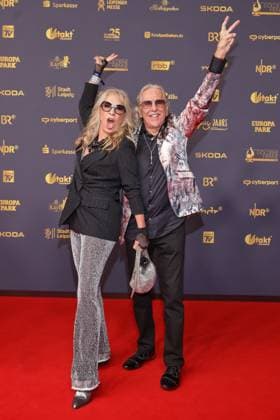 Goldene Henne 2026 Petra Zieger, Peter Taudte Roter Teppich zur Goldene Henne 2026, Messe Leipzig, Leipzig Datum: 04.09.2026 Copyright: xEventpress Kratschx