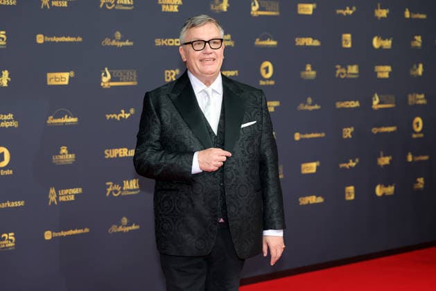 Verleihung Goldene Henne 2026 Hape Kerkeling auf dem roten Teppich. Verleihung der Goldenen Henne 2026 am 04.09.2026 in der Leipziger Messe, Halle 1. Leipzig, Sachsen, Deutschland.