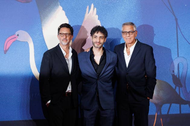 News - Furies Red Carpet - The 83rd Venice International Film Festival VENICE, ITALY - SEPTEMBER 04: (L-R) Grant Heslov, Rami Kodeih and George Clooney attend the Furies Screening during the 83rd Venice International Film Festival at Sala Giardino on September 04, 2026 in Venice, Italy. Photo: Cinzia Camela. Lido di Venezia Sala Giardino Italy Copyright: xCinziaxCamelax xLiveMediax LPN_2642796