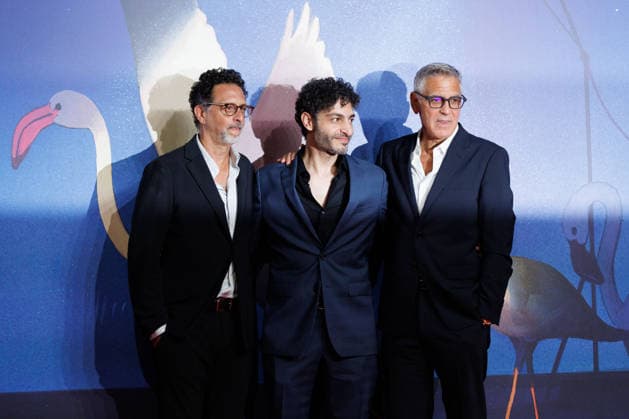 News - Furies Red Carpet - The 83rd Venice International Film Festival VENICE, ITALY - SEPTEMBER 04: (L-R) Grant Heslov, Rami Kodeih and George Clooney attend the Furies Screening during the 83rd Venice International Film Festival at Sala Giardino on September 04, 2026 in Venice, Italy. Photo: Cinzia Camela. Lido di Venezia Sala Giardino Italy Copyright: xCinziaxCamelax xLiveMediax LPN_2642798