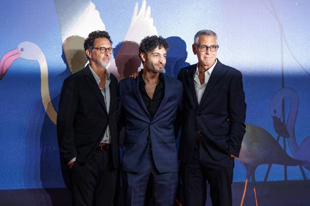 News - Furies Red Carpet - The 83rd Venice International Film Festival VENICE, ITALY - SEPTEMBER 04: (L-R) Grant Heslov, Rami Kodeih and George Clooney attend the Furies Screening during the 83rd Venice International Film Festival at Sala Giardino on September 04, 2026 in Venice, Italy. Photo: Cinzia Camela. Lido di Venezia Sala Giardino Italy Copyright: xCinziaxCamelax xLiveMediax LPN_2642799