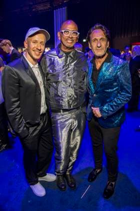 ABB GOLDHENNE- Dennis Ortmann, Pierre Sanoussi-Bliss und Falk-Willy Wild zu Gast auf der Aftershow Party bei der Verleihung der 32.Goldenen Henne Publikumspreis in der Neue Messe Leipzig am 04.09.2026 in Leipzig Sachsen Deutschland