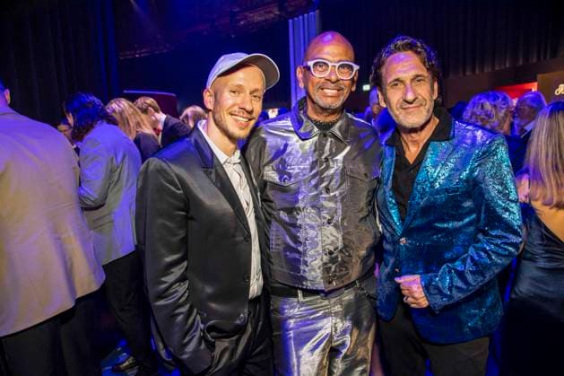 ABB GOLDHENNE- Dennis Ortmann, Pierre Sanoussi-Bliss und Falk-Willy Wild zu Gast auf der Aftershow Party bei der Verleihung der 32.Goldenen Henne Publikumspreis in der Neue Messe Leipzig am 04.09.2026 in Leipzig Sachsen Deutschland
