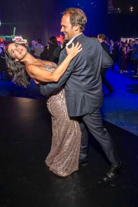 ABB GOLDHENNE- Marco van Dre und Mariella Ahrens tanzen zu Gast auf der Aftershow Party bei der Verleihung der 32.Goldenen Henne Publikumspreis in der Neue Messe Leipzig am 04.09.2026 in Leipzig Sachsen Deutschland