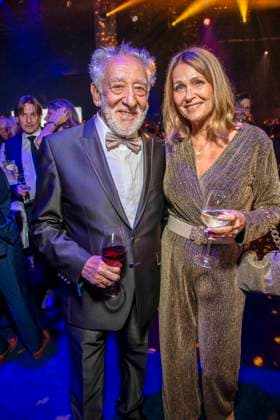 ABB GOLDHENNE- Dieter Hallervorden mit Ehefrau Christiane Zander Ehepaar zu Gast auf der Aftershow Party bei der Verleihung der 32.Goldenen Henne Publikumspreis in der Neue Messe Leipzig am 04.09.2026 in Leipzig Sachsen Deutschland