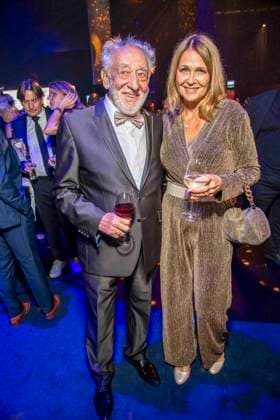 ABB GOLDHENNE- Dieter Hallervorden mit Ehefrau Christiane Zander Ehepaar zu Gast auf der Aftershow Party bei der Verleihung der 32.Goldenen Henne Publikumspreis in der Neue Messe Leipzig am 04.09.2026 in Leipzig Sachsen Deutschland