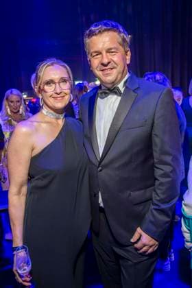 ABB GOLDHENNE- Frau Kati und Sven Schulze Politiker MP zu Gast auf der Aftershow Party bei der Verleihung der 32.Goldenen Henne Publikumspreis in der Neue Messe Leipzig am 04.09.2026 in Leipzig Sachsen Deutschland