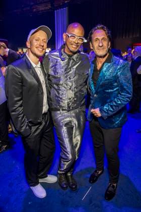 ABB GOLDHENNE- Dennis Ortmann, Pierre Sanoussi-Bliss und Falk-Willy Wild zu Gast auf der Aftershow Party bei der Verleihung der 32.Goldenen Henne Publikumspreis in der Neue Messe Leipzig am 04.09.2026 in Leipzig Sachsen Deutschland
