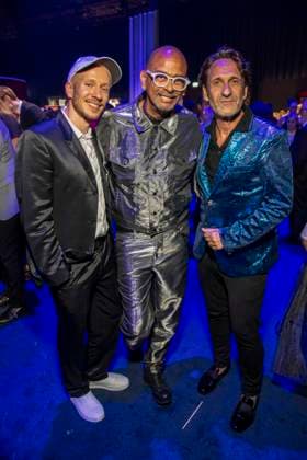 ABB GOLDHENNE- Dennis Ortmann, Pierre Sanoussi-Bliss und Falk-Willy Wild zu Gast auf der Aftershow Party bei der Verleihung der 32.Goldenen Henne Publikumspreis in der Neue Messe Leipzig am 04.09.2026 in Leipzig Sachsen Deutschland