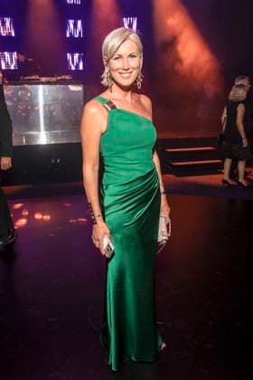 ABB GOLDHENNE- Kamilla Senjo gruenes Kleid zu Gast auf der Aftershow Party bei der Verleihung der 32.Goldenen Henne Publikumspreis in der Neue Messe Leipzig am 04.09.2026 in Leipzig Sachsen Deutschland