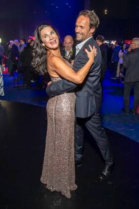 ABB GOLDHENNE- Marco van Dre und Mariella Ahrens tanzen zu Gast auf der Aftershow Party bei der Verleihung der 32.Goldenen Henne Publikumspreis in der Neue Messe Leipzig am 04.09.2026 in Leipzig Sachsen Deutschland