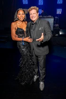 ABB GOLDHENNE- Salomea Noemi und Francis Fulton-Smith Freundin zu Gast auf der Aftershow Party bei der Verleihung der 32.Goldenen Henne Publikumspreis in der Neue Messe Leipzig am 04.09.2026 in Leipzig Sachsen Deutschland