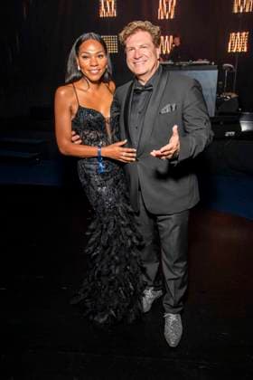 ABB GOLDHENNE- Salomea Noemi und Francis Fulton-Smith Freundin zu Gast auf der Aftershow Party bei der Verleihung der 32.Goldenen Henne Publikumspreis in der Neue Messe Leipzig am 04.09.2026 in Leipzig Sachsen Deutschland