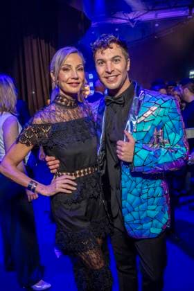 ABB GOLDHENNE- Tanja Lasch und Julian David zu Gast auf der Aftershow Party bei der Verleihung der 32.Goldenen Henne Publikumspreis in der Neue Messe Leipzig am 04.09.2026 in Leipzig Sachsen Deutschland