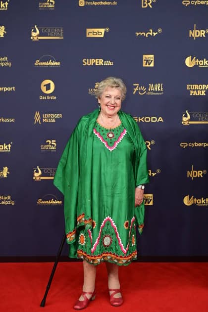 Marie-Luise Marjan bei der 32. Verleihung der Goldenen Henne 2026 in der Leipziger Messe. Leipzig, 04.09.2026 Copyright: xMatthiasxWehnertx