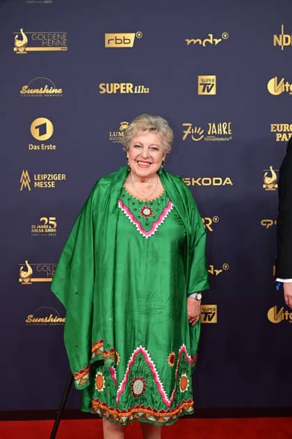Marie-Luise Marjan bei der 32. Verleihung der Goldenen Henne 2026 in der Leipziger Messe. Leipzig, 04.09.2026 Copyright: xMatthiasxWehnertx