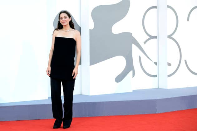 Marion Cotillard bei der Premiere des Kinofilms Mr. Nelson, Did You Kill People Nelson-san, anata wa hito o koro shimashita ka? auf der Biennale di Venezia 2023 83. Internationale Filmfestspiele von Venedig im Palazzo del Cinema. Venedig, 04.09.2026