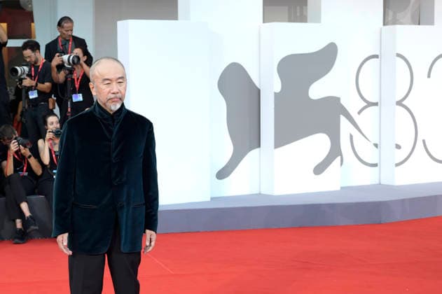 Shinya Tsukamoto bei der Premiere des Kinofilms Mr. Nelson, Did You Kill People Nelson-san, anata wa hito o koro shimashita ka? auf der Biennale di Venezia 2023 83. Internationale Filmfestspiele von Venedig im Palazzo del Cinema. Venedig, 04.09.2026