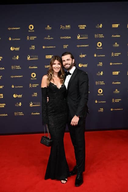 Stella Sellere und Dominik Krzysztofek bei der 32. Verleihung der Goldenen Henne 2026 in der Leipziger Messe. Leipzig, 04.09.2026 Copyright: xMatthiasxWehnertx