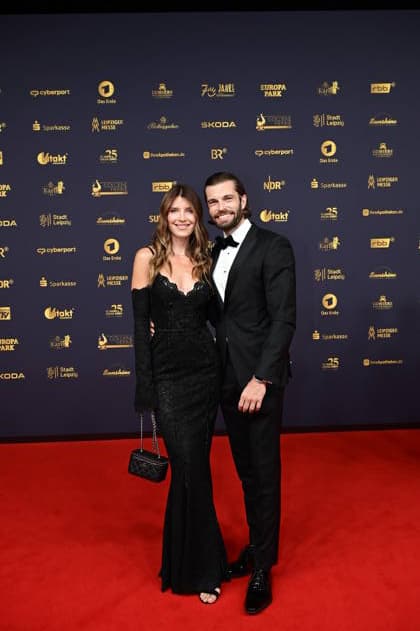 Stella Sellere und Dominik Krzysztofek bei der 32. Verleihung der Goldenen Henne 2026 in der Leipziger Messe. Leipzig, 04.09.2026 Copyright: xMatthiasxWehnertx
