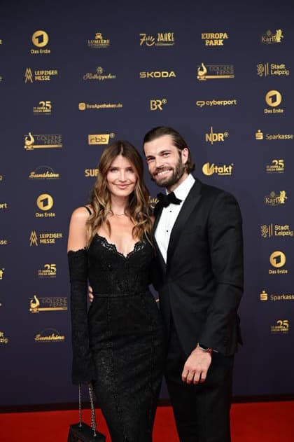 Stella Sellere und Dominik Krzysztofek bei der 32. Verleihung der Goldenen Henne 2026 in der Leipziger Messe. Leipzig, 04.09.2026 Copyright: xMatthiasxWehnertx