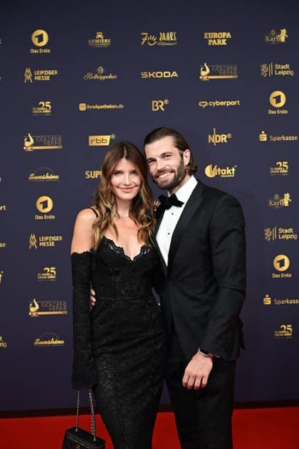 Stella Sellere und Dominik Krzysztofek bei der 32. Verleihung der Goldenen Henne 2026 in der Leipziger Messe. Leipzig, 04.09.2026 Copyright: xMatthiasxWehnertx