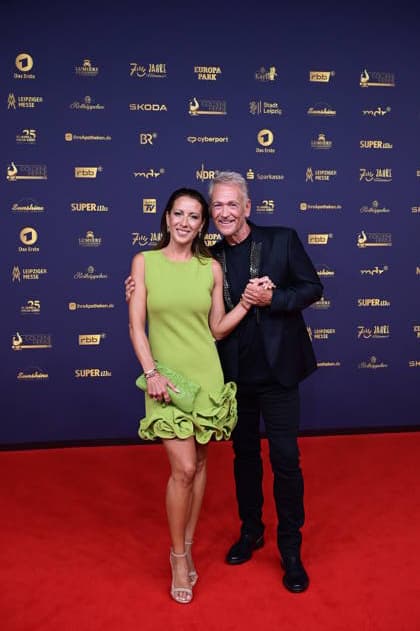 Olaf Berger und seine Frau Julia Berger bei der 32. Verleihung der Goldenen Henne 2026 in der Leipziger Messe. Leipzig, 04.09.2026 Copyright: xMatthiasxWehnertx
