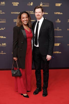Benita Sarah Bailey mit Gast bei der 32. Verleihung der Goldenen Henne 2026 in der Leipziger Messe. Leipzig, 04.09.2026