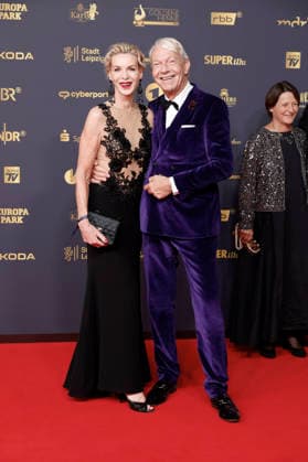 Grit Weiss und Jo Groebel bei der 32. Verleihung der Goldenen Henne 2026 in der Leipziger Messe. Leipzig, 04.09.2026