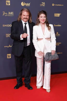 Leslie Mandoki mit Tochter Lara Mandoki bei der 32. Verleihung der Goldenen Henne 2026 in der Leipziger Messe. Leipzig, 04.09.2026