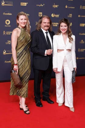 Genija Rykova, Leslie Mandoki und Lara Mandoki bei der 32. Verleihung der Goldenen Henne 2026 in der Leipziger Messe. Leipzig, 04.09.2026