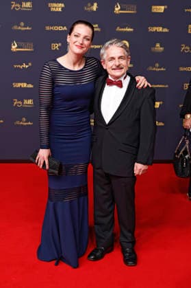 Berit Möller und Volker Zack Michalowski bei der 32. Verleihung der Goldenen Henne 2026 in der Leipziger Messe. Leipzig, 04.09.2026
