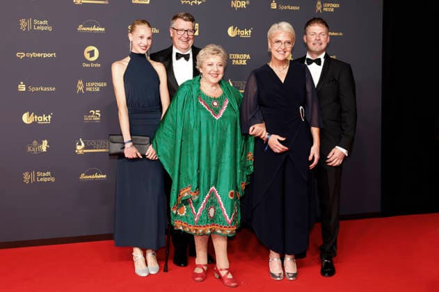 Marie-Luise Marjan und Gäste bei der 32. Verleihung der Goldenen Henne 2026 in der Leipziger Messe. Leipzig, 04.09.2026