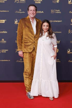 Torsten Lenkeit und Arzu Bazman bei der 32. Verleihung der Goldenen Henne 2026 in der Leipziger Messe. Leipzig, 04.09.2026