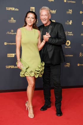 Olaf Berger mit Ehefrau Julia Berger bei der 32. Verleihung der Goldenen Henne 2026 in der Leipziger Messe. Leipzig, 04.09.2026
