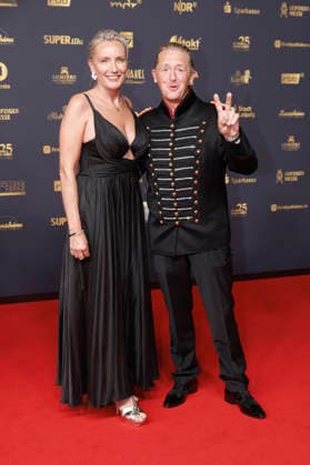 Jana Zobel mit Gast bei der 32. Verleihung der Goldenen Henne 2026 in der Leipziger Messe. Leipzig, 04.09.2026