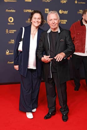 Hartmut Schulze-Gerlach mit Ehefrau Anja Schulze-Gerlach bei der 32. Verleihung der Goldenen Henne 2026 in der Leipziger Messe. Leipzig, 04.09.2026