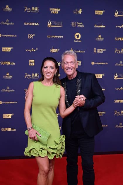 Olaf Berger und seine Frau Julia Berger bei der 32. Verleihung der Goldenen Henne 2026 in der Leipziger Messe. Leipzig, 04.09.2026 Copyright: xMatthiasxWehnertx