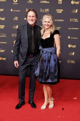 Ingo Dubinski mit Partnerin Silke Fischer bei der 32. Verleihung der Goldenen Henne 2026 in der Leipziger Messe. Leipzig, 04.09.2026